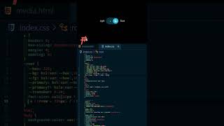 Light/Dark Toggle With Morphing Icon 🌞  (Source Code) #shorts #css #html #coding #js #website