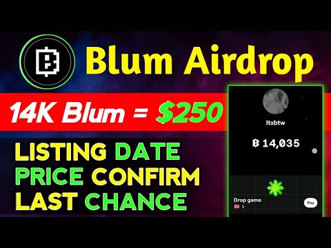 Blum coin airdrop date | Blum Airdrop Listing Date | How To Increase Blum Coin | Blum Update
