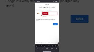 Create Google Account error - #verification #phone #number #verify #troubleshootingguide