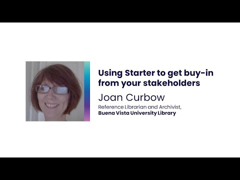 Buena Vista University Library - Starter customer story