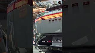INSANE Corolla Concept | Just Unveiled #shorts #toyotacorolla #conceptcar