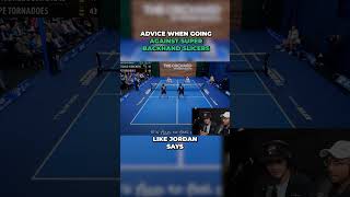 Cracking the Code: Strategies to Defeat Backhand Super Slicers in Pickleball!  #pickleball #sports