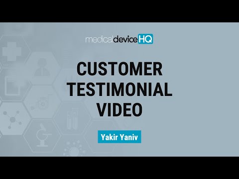 Video testimonial from Yakir Yaniv, ED&U