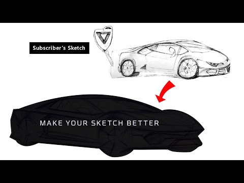 Make your sketch better (subscriber's sketch) 구독자 스케치 피드백