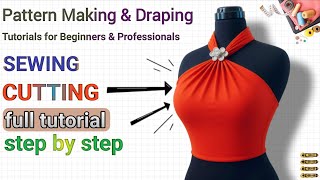 How to Make a Bodice in 3 Steps | Pattern Making, Cutting, Sewing + Fit