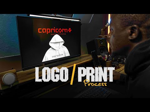 Full Process of How I Designed and Printed Capricorn Logo