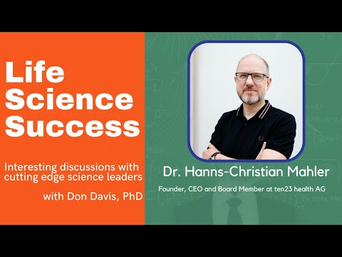 Hanns-Christian Mahler - Founder, CEO and Board Member at ten23 health AG