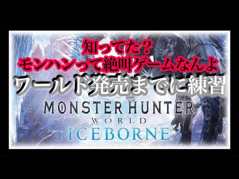 【ＭＨＷ:I】 Wildsに向けて練習【絶叫ゲーム】