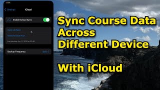 🎓 UniTable iOS Tutorial: Sync Your Data with iCloud