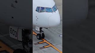 Boeing 767 Block-In with Powerful CF6 Engine Sound | Aircraft Arrival at Gate
