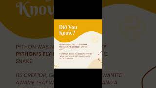 #Python #DidYouKnow #ProgrammingFacts #PythonTips #LearnPython