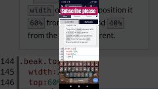 CSS Transformation by building a Penguin step 69 #ytshorts#youtubeshorts#freecodecamp #htmlcss#reels