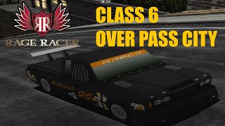 Rage Racer - Diable GP Class 6 - Over Pass City - Lizard Hijack - Duckstation Playstation Emulator