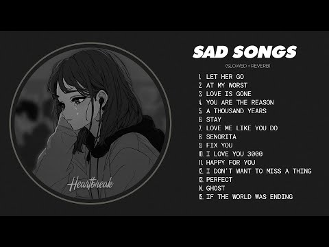 Let Her Go... - Slowed Songs (Slowed + Reverb) - Sad Songs That Will Make You Cry #heartbreak