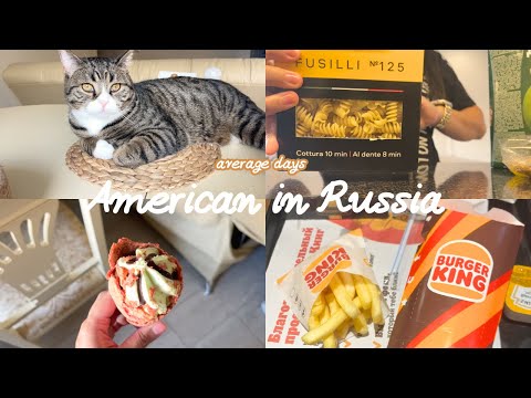 Cozy Weekend Vlog | American in Russia 🇷🇺 Apartment Hunting, Cooking & Grocery/Ozon Haul