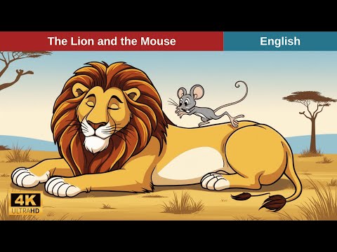 The Lion and the Mouse | Bedtime Stories for Kids in English | English Stories |
