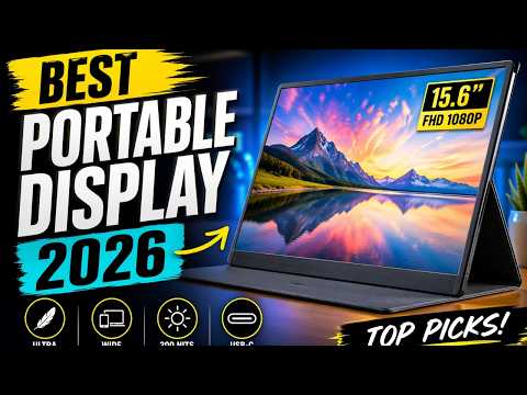 Best Portable Monitor 2026 | Perfect Second Screen for Laptop & Gaming