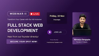 Top Web Development Expert Nirmalya Sengupta Shares Full Stack Secrets!