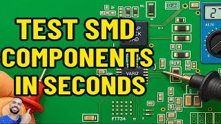 Electronic Components: Master SMD Testing with Multimeter, From Capacitor to IC | Electronics Repair