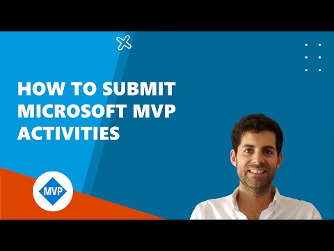 How to submit MVP activities