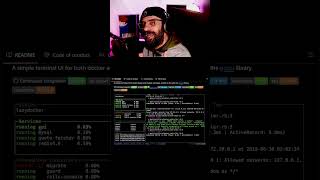Are you Lazy and use Docker? You need lazydocker . A terminal UI for docker and docker-compose.