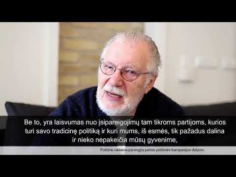Juozas Budraitis - už Gitaną Nausėdą