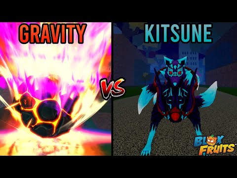 Kitsune vs Rework Gravity: Not Even Close - Blox Fruit | Special Video