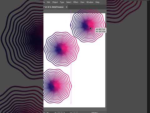 Transform efrfect use in adobe illustrator. #AdobeIllustrator, #TransformEffect, #GraphicDesign,