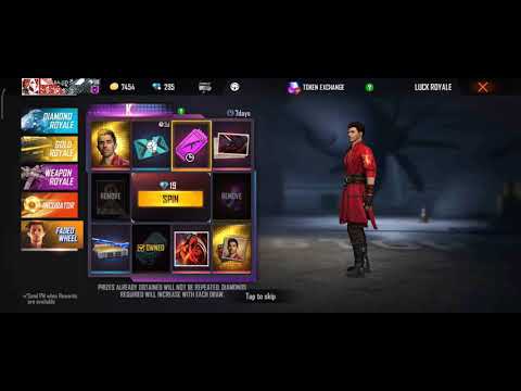 HOW TO GET K CHARACTER IN 1 SPIN | free fire how to get k character feded wheel in 1 spin 💯💯✔