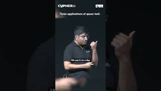 3 Applications of Space Tech Are These #Cypher2025 #SpaceTech #AimNetwork
