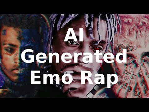 Using AI to Generate an Emo Rap Song from JuiceWRLD, XXXTentacion and Lil Peep Lyrics