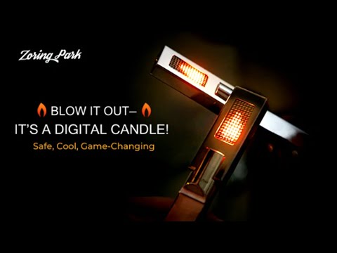 Armor-Clad Flame – The Cyberpunk Candle You Can Actually Blow Out