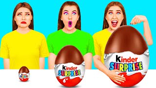 बिग, मध्यम और छोटी प्लेट चुनौती | रसोई युद्ध Hahanom Top Challenges