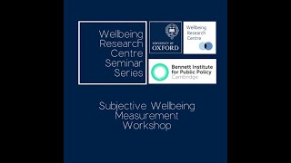 SWB Measurement Workshop 1 |  Dr.  Caspar Kaiser | Standard Assumptions in SWB Research | WRC