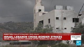 Israel-Lebanon cross-border strikes fuel concern of escalating conflict • FRANCE 24 English