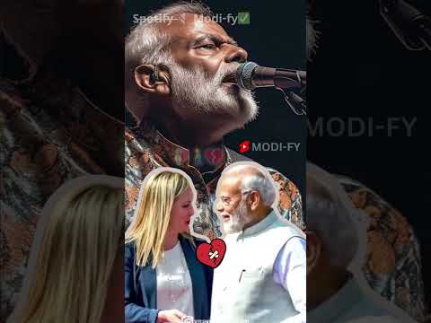 What if modi ji sing Loosu Penne | modi song tamil | #modisongtamil #voiceaitamil #modisong