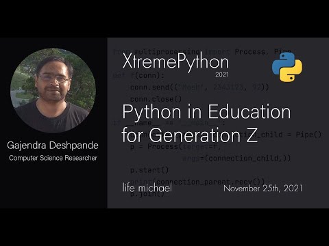 Python in Education for Generation Z