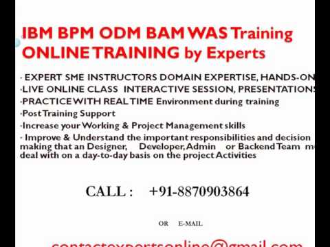 Best IBM Websphere BPM ODM ILOG JRULES BAM online Training Admin %26 Development