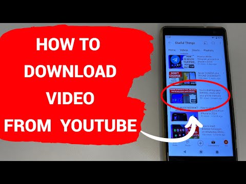 How to download  YouTube video on ANDROID PHONE and iPhone in 2024