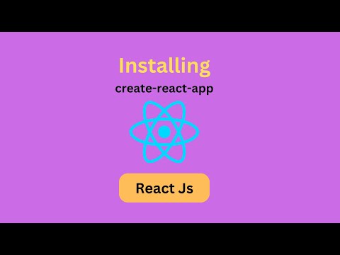 Installing create-react-app library in react js