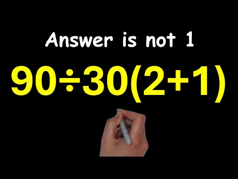Can You Solve This Simple Math Problem?