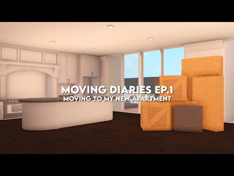 moving diaries ep.1 | moving to my new apartment | bloxburg roleplay