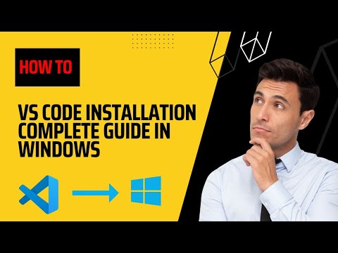 How to Install VS Code Editor (VS Code) on Windows 10  Complete Guide 2022