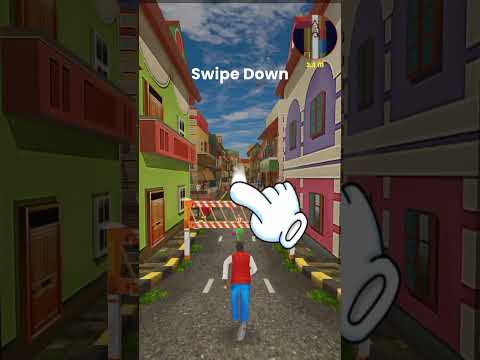 Street chaser game-Android mobile running game#streetchaser#shorts #short