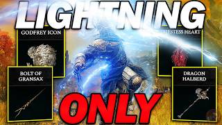 "Lightning Builds are... COMPLETELY BROKEN!" - Breaking Elden Ring With LIGHTNING ONLY