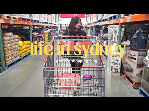 Grocery shopping in Sydney Australia| Costco | How much we spent