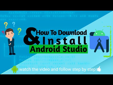 How to download and install Android Studio on Windows 10 computer. With Gradle installation