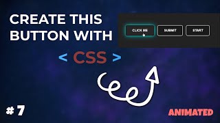 Responsive Button Animation Effects | CSS Tricks for Modern Websites | #7 | 2024