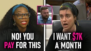 She Left the Kids & Paid Nothing… Now the Judge Makes Her Pay