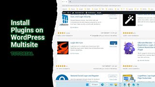 How to Install Plugins on WordPress Multisite
